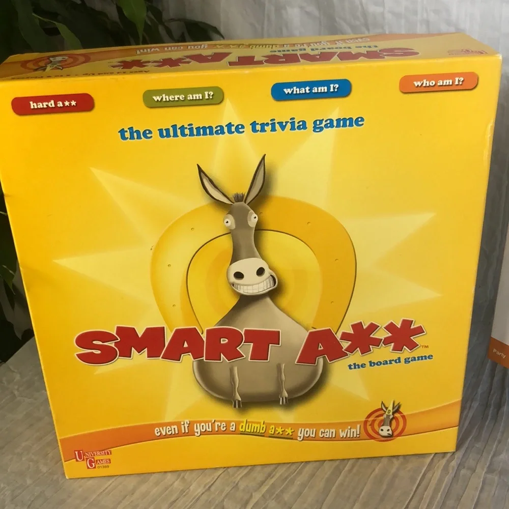 Lot of 3 party games-SMART ASS, You are a Liar , Icons-Woman who play to win